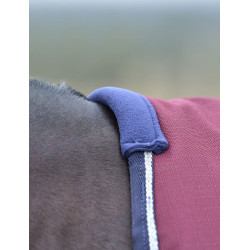 Coperta ComFiTec Essential Turnout Weatherbeeta 0 g Bordeaux / blu navy