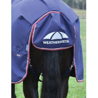 Coperta ComFiTec Essential Turnout Weatherbeeta 0 g Bordeaux / blu navy