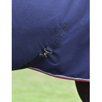 Coperta ComFiTec Essential Turnout Weatherbeeta 0 g Bordeaux / blu navy