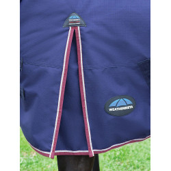 Coperta ComFiTec Essential Turnout Weatherbeeta 0 g Marino / bordeaux Blu