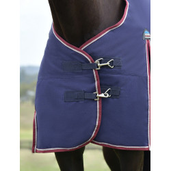 Coperta ComFiTec Essential Turnout Weatherbeeta 0 g Marino / bordeaux Blu