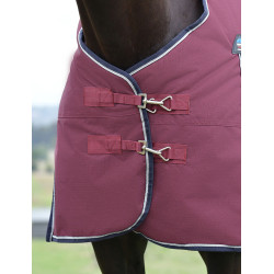 Coperta ComFiTec Essential Turnout WeatherBeeta 50 g Bordeaux / blu navy