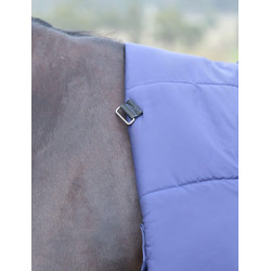 Coperta ComFiTec Essential Turnout Weatherbeeta 50 g combo Marino / bordeaux Blu
