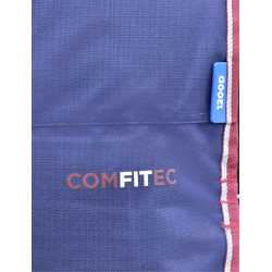 Coperta ComFiTec Essential Turnout Weatherbeeta 50 g con collo staccabile Marino / bordeaux Blu