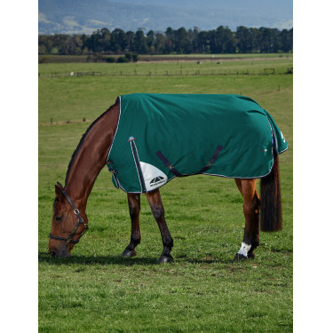 Coperta ComFiTec Plus Dynamic Turnout WeatherBeeta 0 g Verde foresta / blu navy