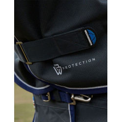 Coperta ComFiTec Ultra Turnout WeatherBeeta con collo staccabile 100 g Nero