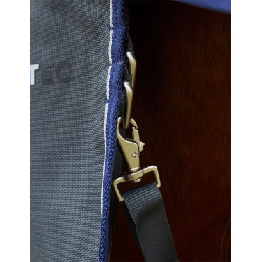 Coperta ComFiTec Ultra Turnout WeatherBeeta con collo staccabile 100 g Nero