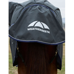 Coperta ComFiTec Ultra Turnout WeatherBeeta con collo staccabile 100 g Nero