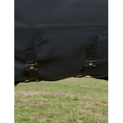 Coperta ComFiTec Ultra Turnout WeatherBeeta con collo staccabile 100 g Nero