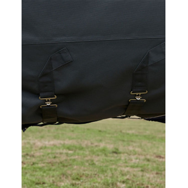 Coperta ComFiTec Ultra Turnout WeatherBeeta con collo staccabile 100 g Nero