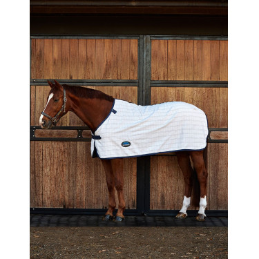 Fodera in cotone Weatherbeeta ComFiTec in cotone Bianco / blu navy