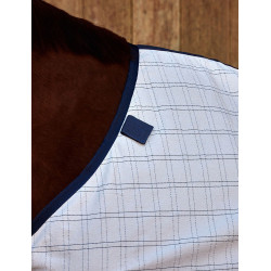 Fodera in cotone Weatherbeeta ComFiTec in cotone Bianco / blu navy