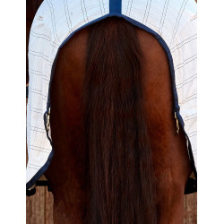 Fodera in cotone Weatherbeeta ComFiTec in cotone Bianco / blu navy