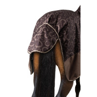 Coperta leggera da esterno Glasgow con copricollo Horze Blu scuro