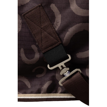 Coperta impermeabile Glasgow 100 g Horze Prugna al cioccolato Coperta impermeabile Glasgow 100 g Horze Prugna al cioccolato