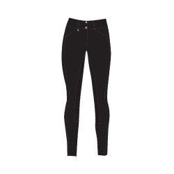 Pantaloni da equitazione termici Horze Grand Prix Pro da donna con grip integrale Nero Pantaloni da equitazione termici Horze Grand Prix Pro da donna con grip integrale Nero