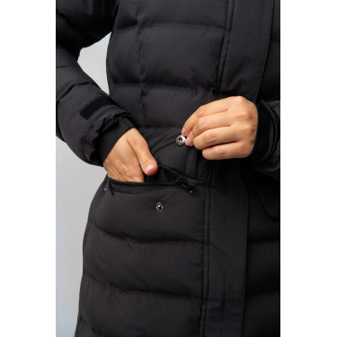 Parka impermeabile da donna B Vertigo Celeste Bellezza nera Nero