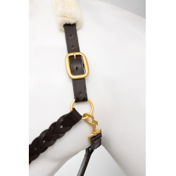 Capezza in cuoio Horze Rennes Marrone