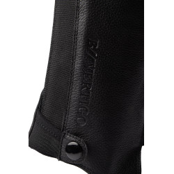 Mini-chaps in pelle B Vertigo Chantilly Bellezza nera Nero