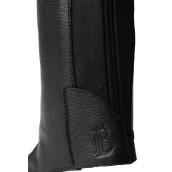 Mini-chaps in pelle B Vertigo Chantilly Bellezza nera Nero