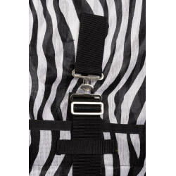 Coperta antimosche da pony con copricollo Horze Defender Zebra Motivi