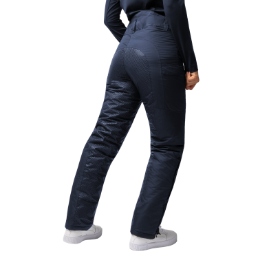 Pantaloni full grip da donna Horze Annica Mirtillo Grigio