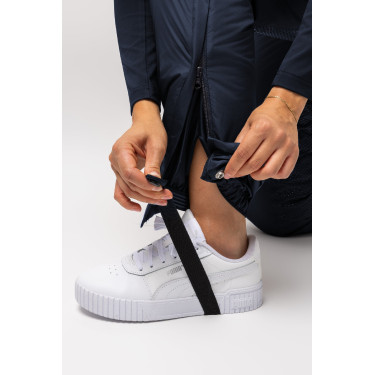 Pantaloni full grip da donna Horze Annica Mirtillo Grigio