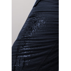 Pantaloni full grip da donna Horze Annica Mirtillo Grigio