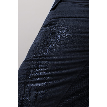 Pantaloni full grip da donna Horze Annica Mirtillo Grigio