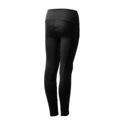 Leggings termici con grip integrale per bambini Horze Gillian Nero Leggings termici con grip integrale per bambini Horze Gillian Nero