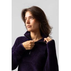 Pile anorak da donna Horze Frieda Morella nera