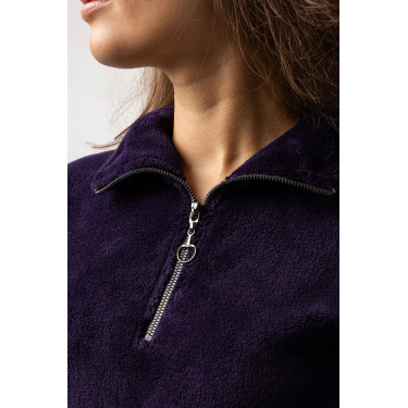 Pile anorak da donna Horze Frieda Morella nera