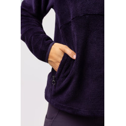 Pile anorak da donna Horze Frieda Morella nera