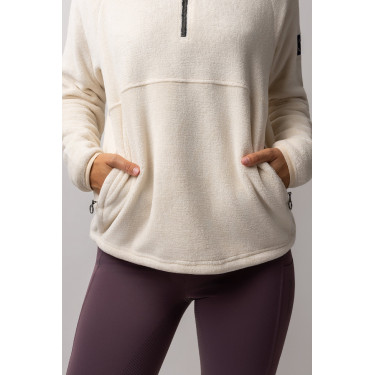 Pile anorak da donna Horze Frieda Blu jet stream