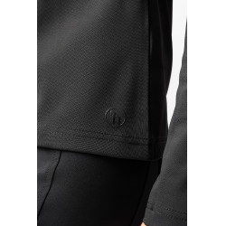 Maglietta da allenamento a maniche lunghe da donna Horze Lilian Nero