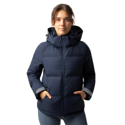Piumino Horze Dina Mirtillo Grigio Piumino Horze Dina Mirtillo Grigio