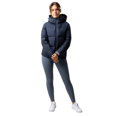 Piumino Horze Dina Mirtillo Grigio Piumino Horze Dina Mirtillo Grigio