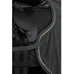 Coperta da lavoro confortevole per cavallo e cavaliere B Vertigo Scarabèo verde