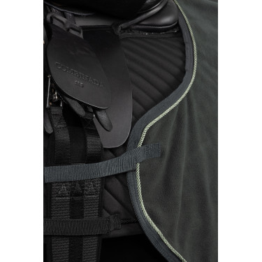 Coperta da lavoro confortevole per cavallo e cavaliere B Vertigo Scarabèo verde