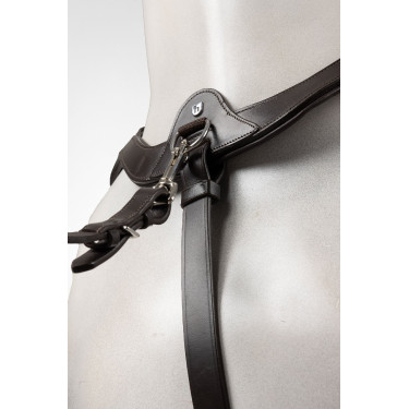 Pettorale con martingala Horze Hampstead Marrone