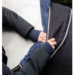Coperta Horseware Show Ready Nero / nero / argento