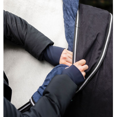 Coperta Horseware Show Ready Nero / nero / argento