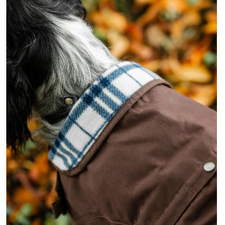 Coperta per cane Horseware Heritage Newmarket Marrone / blu navy witney