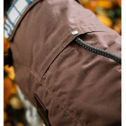 Coperta per cane Horseware Heritage Newmarket Marrone / blu navy witney