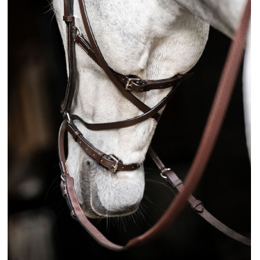 Briglia senza morso Horseware Micklem Marrone