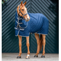 Coperta da box Horseware Amigo Plus Disco 200g Marino / grigio titanio / argento Blu marino
