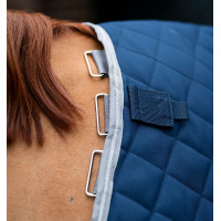 Coperta da box Horseware Amigo Plus Disco 200g Marino / grigio titanio / argento Blu marino