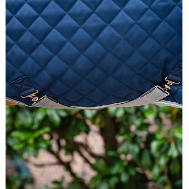 Coperta da box Horseware Amigo Plus Disco 200g Marino / grigio titanio / argento Blu marino