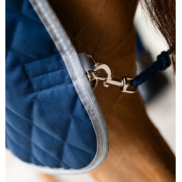 Coperta da box Horseware Amigo Plus Disco 200g Marino / grigio titanio / argento Blu marino