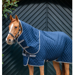 Coperta da box Horseware Amigo Plus Disco 200g Marino / grigio titanio / argento Blu marino